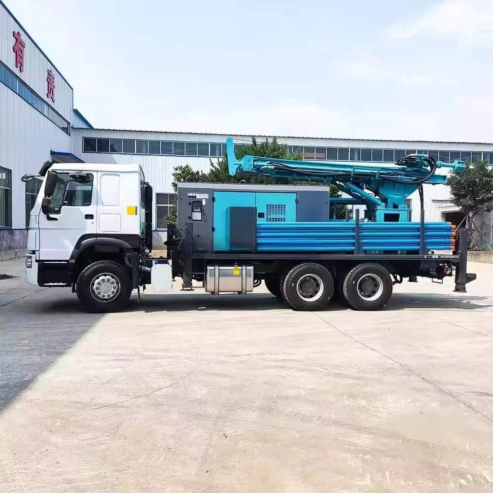 600m deep truck mounted water well drilling rig