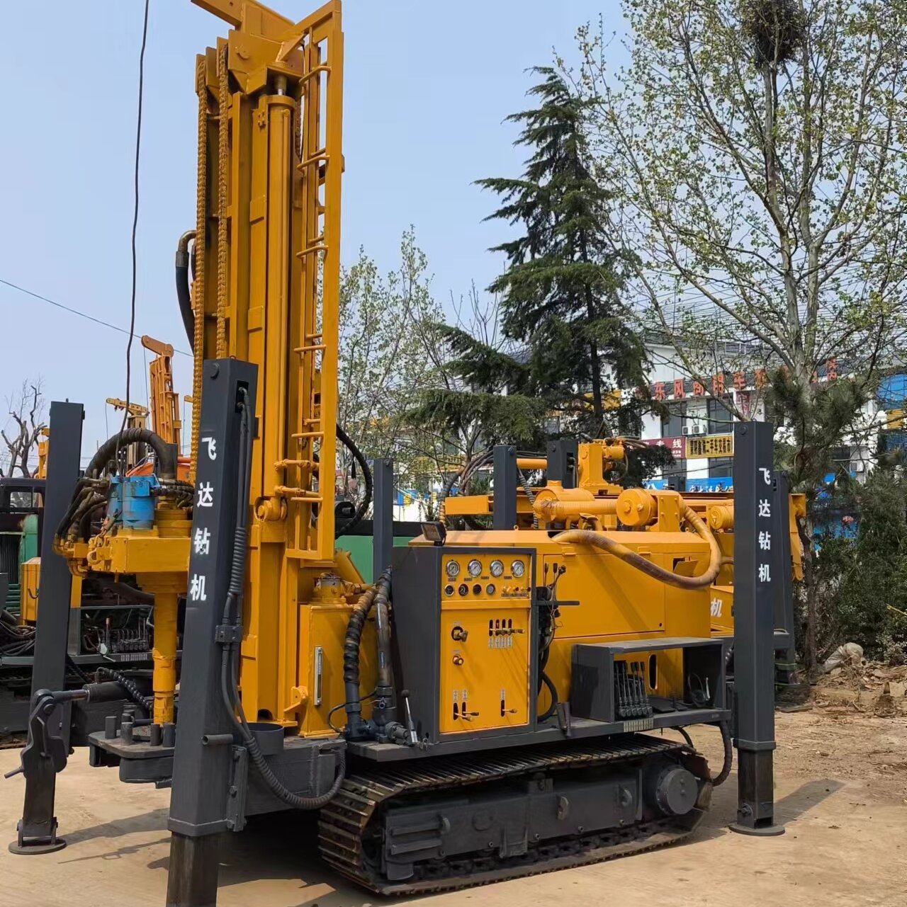 300m FY300 Used water well drilling rig borehole machine