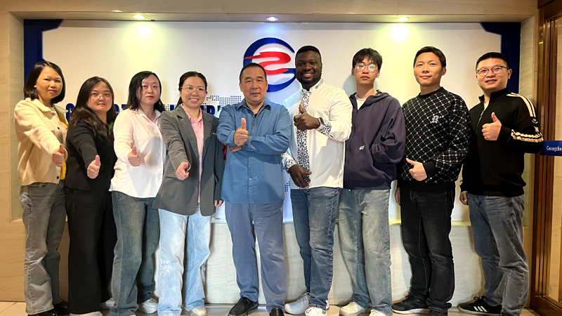 Canada customer vist our company for more cooperation