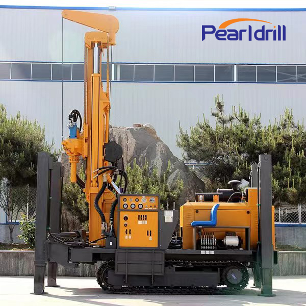 300m deep water <a href=https://www.gzpearldrill.com/en/Water-well-drilling-rigs.html target='_blank'>well drilling rig</a> and borehole machine