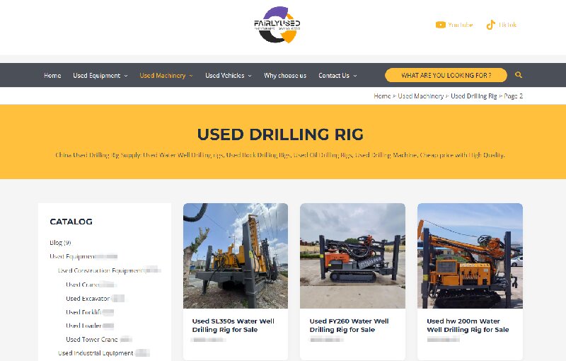 2025 Used Water Well Drilling Rig Buying Guide: Step-by-Step Checklist